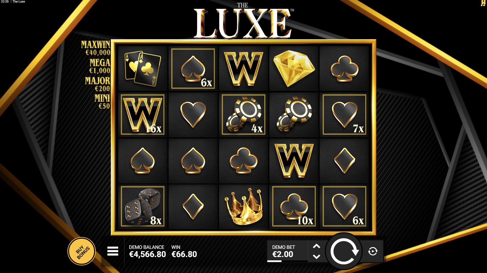 The Luxe (Hacksaw Gaming)